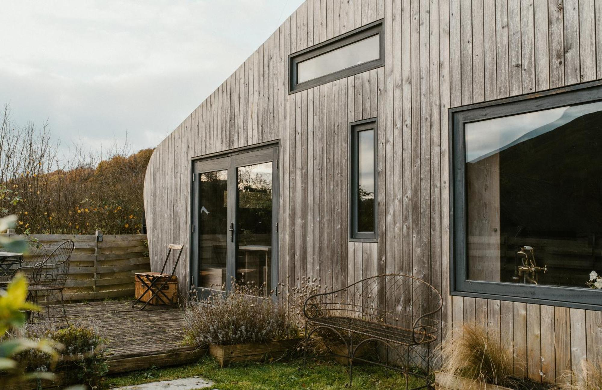 Two Unique Cabins Wrapped In Beautiful Welsh Scenery Presteigne Eksteriør billede